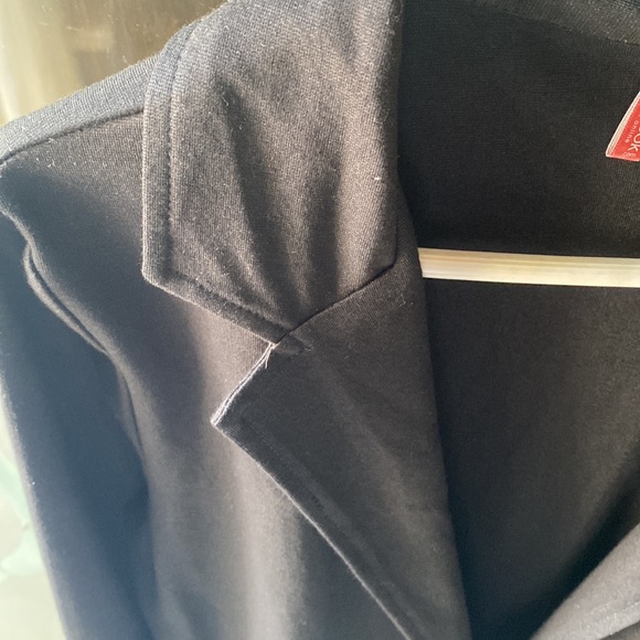 Womens Black summer coat - Picture 9 of 11